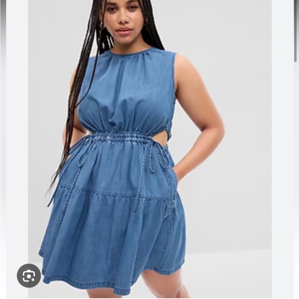 Gap side cutout mini dress